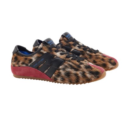 THE LEOPARD FAUX FUR 400 BLEECKER RUNNER